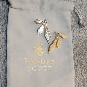 Kendra Scott gold earrings